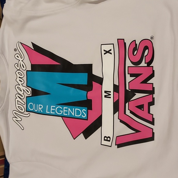Women's Vans Mongoose Expert BMX   Sweatshirt Size S Rare - Picture 13 of 14